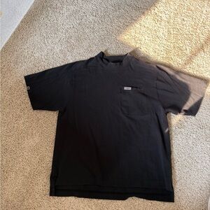 Figs Black Short Sleeve Tee